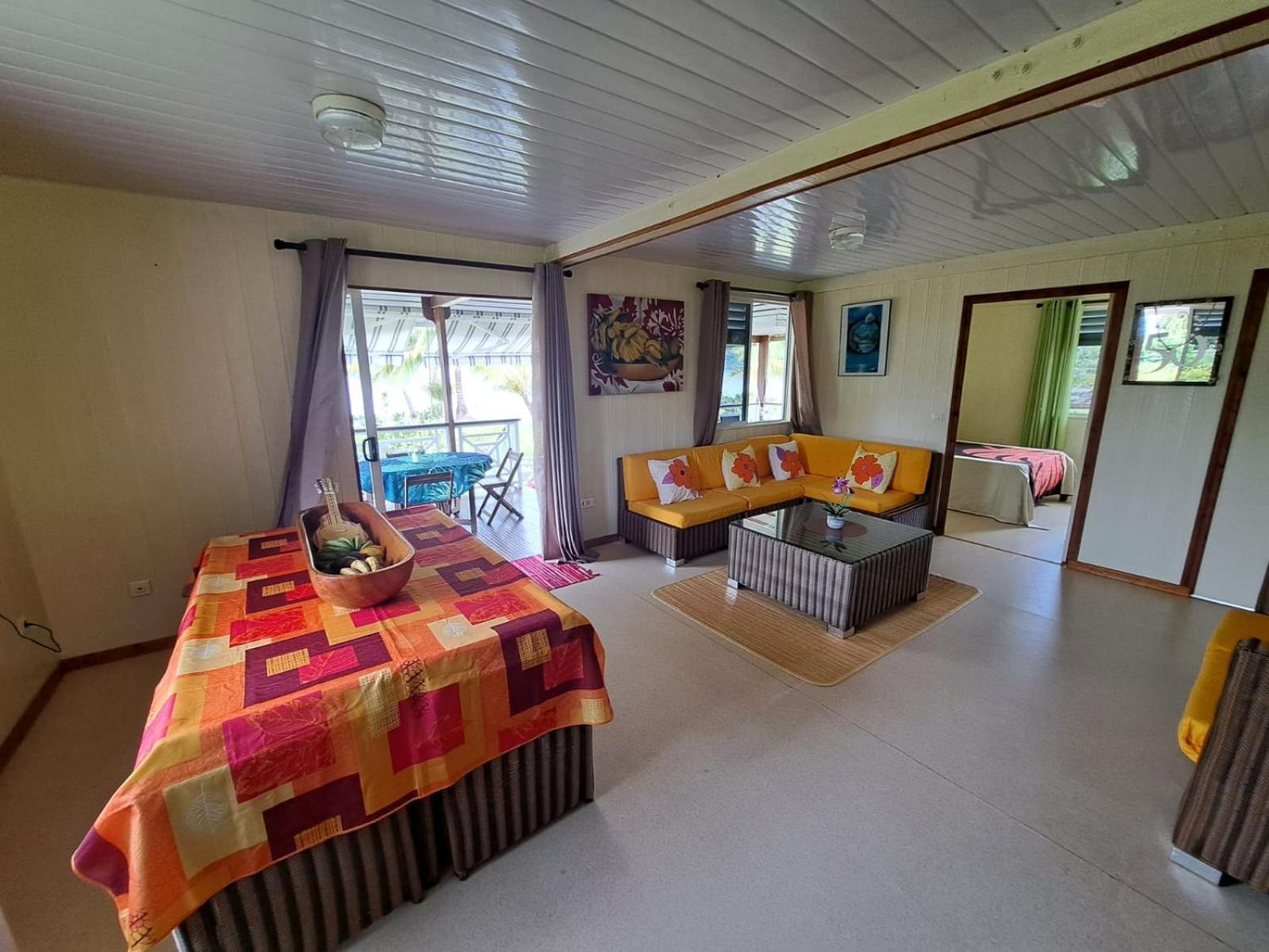 Fare Mama Rota - Au Bord De L'Ocean Villa Taputapuapea Ngoại thất bức ảnh