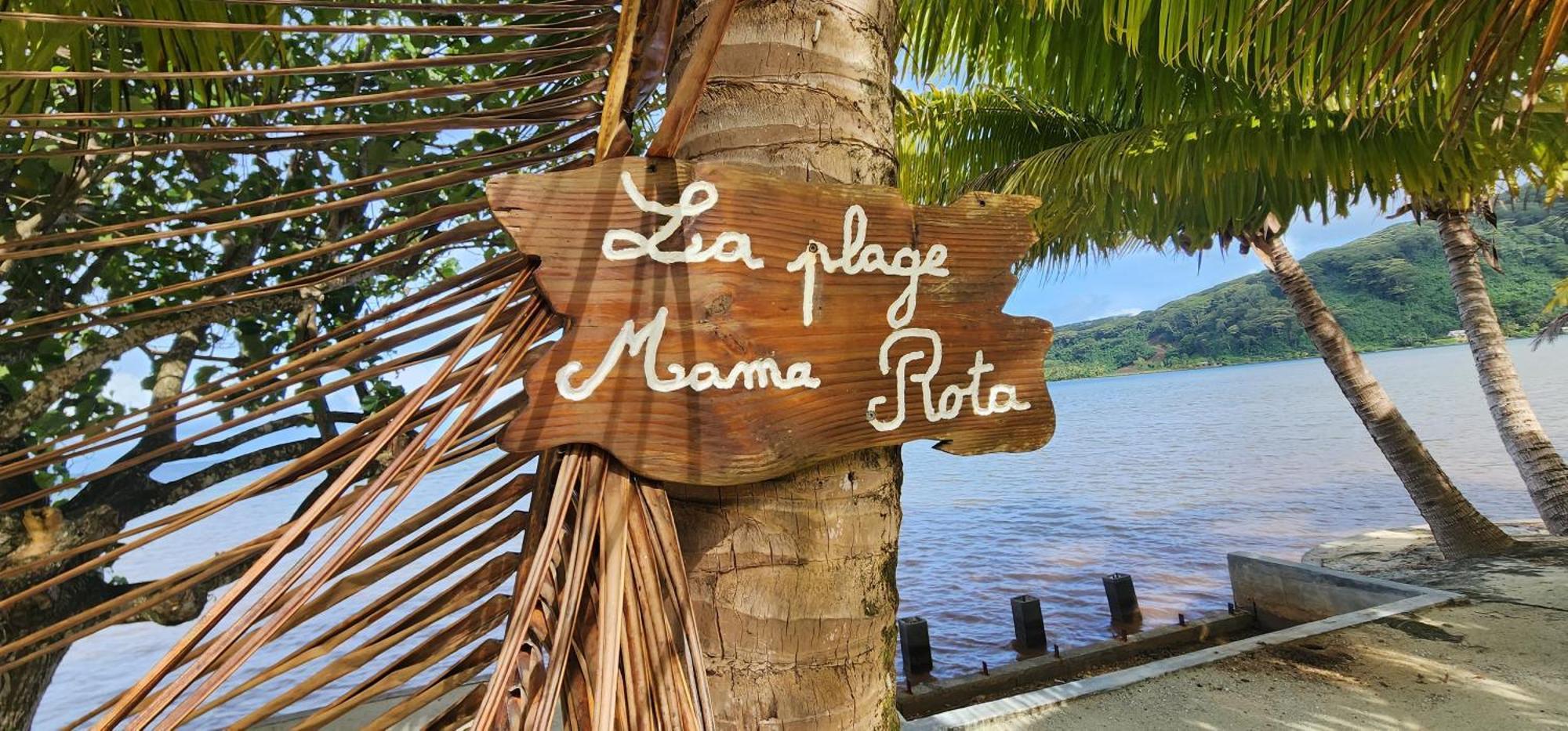 Fare Mama Rota - Au Bord De L'Ocean Villa Taputapuapea Ngoại thất bức ảnh