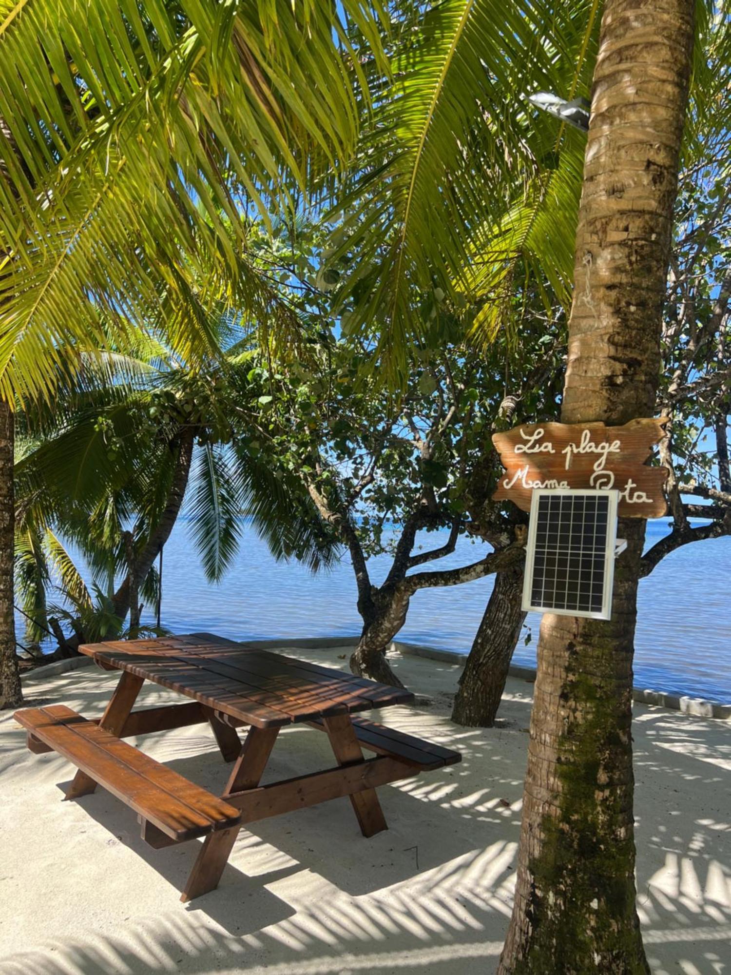 Fare Mama Rota - Au Bord De L'Ocean Villa Taputapuapea Ngoại thất bức ảnh